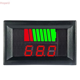 [HopeU] เครื่องวัดระดับการเก็บประจุลิเธียม 12V-72V สําหรับรถยนต์