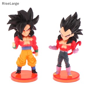 [RiseLarge] ใหม่ โมเดลฟิกเกอร์ PVC การ์ตูนอนิเมะ Dragon Ball Z DBZ Saiyan 6 ชิ้น ต่อชุด