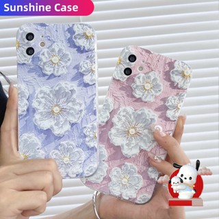 เคสป้องกันโทรศัพท์มือถือ ลายการ์ตูนดอกไม้ สําหรับ Vivo V23e V21e V20Se V20Pro Y12A Y12s Y21s Y33s Y20i Y20s Y20A Y20T S1Pro Y17 Y15 Y12