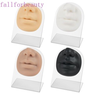 FALLFORBEAUTY โมเดลปากจําลอง ซิลิโคน สําหรับฝึกซ้อมจิวหู ลิ้น ร่างกาย