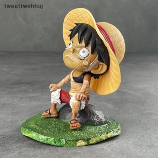 โมเดลฟิกเกอร์ One Piece Sitg Luffy Crying ขนาด 13 ซม. ของเล่นสําหรับเด็ก