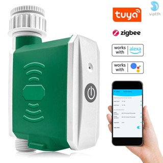 I-tuya ZigBee อุปกรณ์รดน้ําต้นไม้อัตโนมัติ ควบคุมผ่านแอพ สําหรับ Amazon Alexa และ Google Assistant