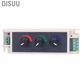 Disuu RGB Knob Dimmer  Light Brightness Adjustment 3-Channel Controller Household Z