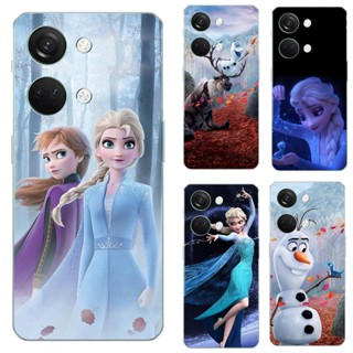 เคสโทรศัพท์มือถือแบบนิ่ม TPU ลายเอลซ่า สําหรับ Oneplus ACE 2V Frozen II