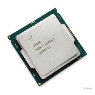 Zzz แคชโปรเซสเซอร์ CPU แกนคู่ SR2HV LGA 1151 สําหรับ G3900 2 8GHz 2M