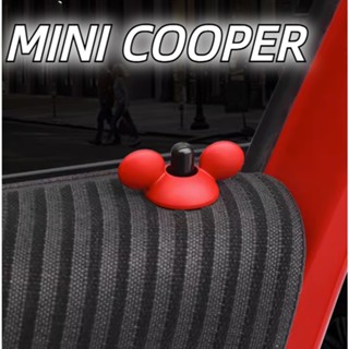 บักเกิลล็อคประตูรถยนต์ ลายมิกกี้เมาส์ สําหรับ MINI COOPER COUNTRYMAN CLUBMAN