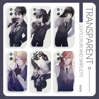 Japanese manga BLUE LOCK anime boy phone case compatible with iPhone7/8 Apple 14plus Two-Dimensional peripheral transparent shell เคสโทรศัพท์มือถือ แบบใส