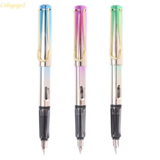 Cologogo2 ปากกาหมึกซึม 0 38 มม. สําหรับเขียนตัวอักษร สํานักงาน โรงเรียน