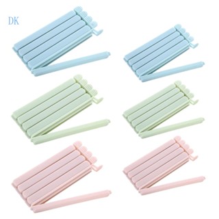 Dk 10 ชิ้น คลิปซีลปิดถุงอาหาร พลาสติก