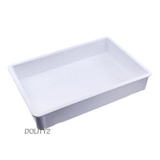 [Dolity2] กล่องถาดใส่ขนมปังพิซซ่า ทนทาน สําหรับห้องครัว ร้านอาหาร ครัวเรือน