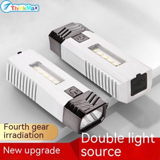 ไฟฉาย Led อเนกประสงค์ ชาร์จ Usb แข็งแรง ขนาดเล็ก สําหรับติดรถจักรยาน