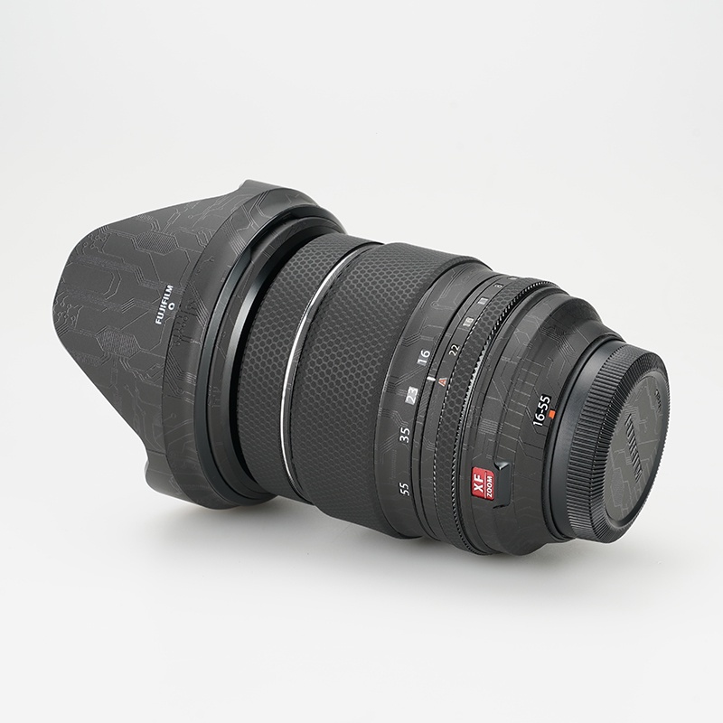 สติกเกอร์ฟิล์มคาร์บอนไฟเบอร์ ป้องกันเลนส์กล้อง 3M สําหรับ Fuji XF16-55F2.8 1655 2.8