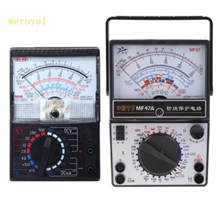 Mechanical Pointer Type Multimeter Measurement AC for DC Ohmmeter MF47/JO411 Tes