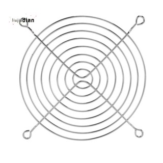 Pc DC พัดลม ตะแกรง ป้องกันนิ้วมือ โลหะ 120 มม. 12 ซม. โทนสีเงิน