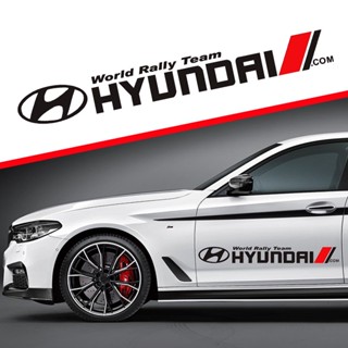 สติกเกอร์ ลายโลโก้รถยนต์ Hyundai Yuedong Langdong Rena Sonata Elante สําหรับตกแต่งรถยนต์