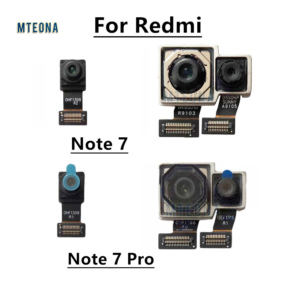 อะไหล่โมดูลกล้องด้านหน้า และด้านหลัง แบบเปลี่ยน สําหรับ Xiaomi Redmi Note 7 Note7 Pro
