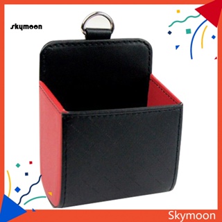 Skym* กระเป๋าหนังเทียม สําหรับใส่โทรศัพท์มือถือ ติดช่องแอร์รถยนต์