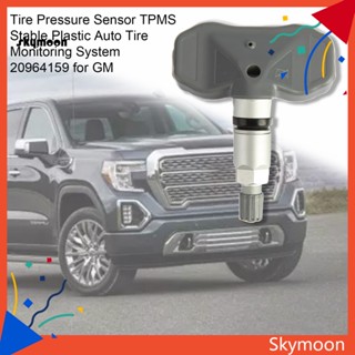 Skym* เซนเซอร์วัดความดันลมยางรถยนต์ TPMS พลาสติก เสถียร ระบบตรวจสอบยางอัตโนมัติ 20964159 สําหรับ GM