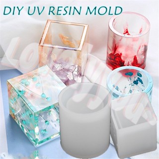 【พร้อมส่ง】แม่พิมพ์เรซิน DIY UV Resin Mold แม่พิมพ์ที่ใส่ปากกา 2 สไตล์