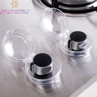 【COLORFUL】Gas Stove Cover PP Prevent Accidents Transparent Cover Protection Cover