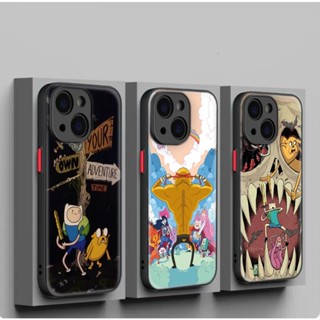 เคสโทรศัพท์มือถือนิ่ม กันเลนส์ ลาย adventure time สําหรับ iPhone SE SE2 SE3 7 8 Plus XR XS Max 11 Pro Max 1A