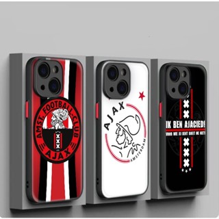 เคสโทรศัพท์มือถือนิ่ม กันเลนส์ ลาย ajax amsterdam สําหรับ iPhone SE SE2 SE3 7 8 Plus XR XS Max 11 Pro Max 2M