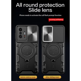 สไลด์หน้าต่างกล้องปกป้องปลอกสําหรับxiaomi11t Xiaomi 11T 12T 13T 14T Pro Mi11t Xiomi Mi 11TPro 5Gเคสโทรศัพท์เกราะแหวนยึดขาตั้งทนทานกันกระแทกฮาร์ดปกหลัง