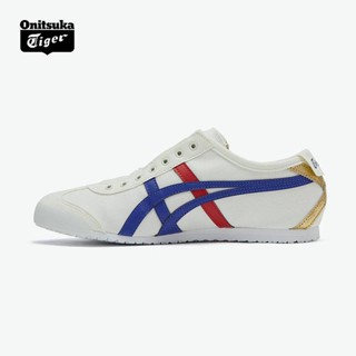 [ของแท้] Asics Onitsuka รองเท้าผ้าใบลําลอง ระบายอากาศ ส้นแบน สําหรับผู้ชาย ผู้หญิง เหมาะกับการเล่นกีฬา 66