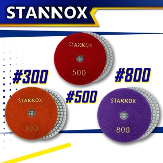 ใบขัดเงาหินแกรนิต STANNOX 4 นิ้ว (ราคาต่อ 1 แผ่น)