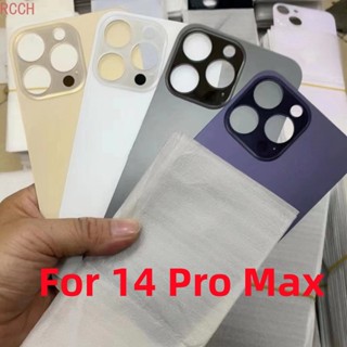 ฝาครอบแบตเตอรี่ด้านหลัง ขนาดใหญ่ สําหรับ iPhone 14 14Pro PLUS Pro MAX 10 ชิ้น