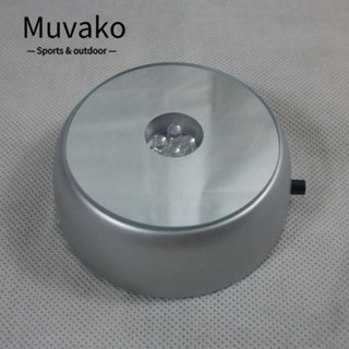 MUVAKO ฐานโคมไฟกลางคืน LED รูปหญ้า 3D สําหรับตกแต่งบ้าน