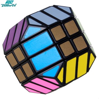 Rctown Lanlan Magic Cube 4x4 สติกเกอร์สมูท Dodecahedron Sepaktakraw Cube ของเล่นเพื่อการศึกษา