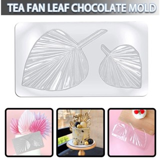 Transparent Palm Leaf Chocolate Mold DIY Fondant Cake Decoration Plastic Mould