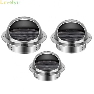 ⭐READY STOCK ⭐Stainless Steel Exterior Wall Air Outlet Grille Round Heating Cooling Vent Cover