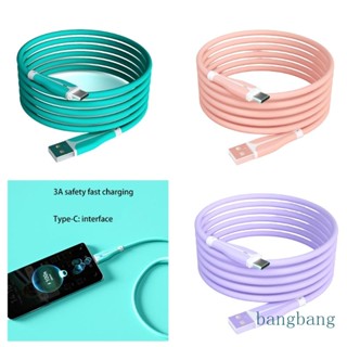 Bang สายชาร์จ USB เป็น Type-C ชาร์จเร็ว 3A 1 เมตร