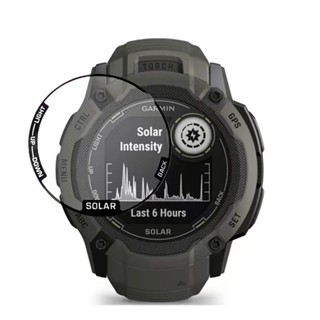 ฟิล์มกันรอยหน้าจอนาฬิกาข้อมือ 3D กันรอยขีดข่วน กันตก สําหรับ Garmin Instinct 2X 2 4 6 ชิ้น