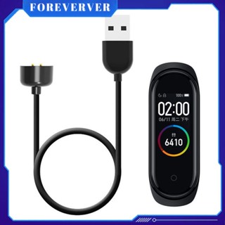 Xiaomi Mi Band 6 / Mi Band 5 Usb Charger Data Cable เหมาะสำหรับ Xiaomi Mi Band 5/6-black สายชาร์จ Usb Fast Charging Magnetic Cable fore