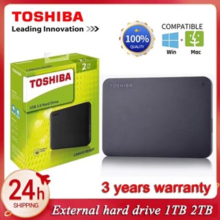 ฮาร์ดไดรฟ์ภายนอก  Toshiba  1TB/2TB/4TB SSD 2.5"(สีดำ)  ฮาดดิสพกพา  USB3.0 External Hard Drive