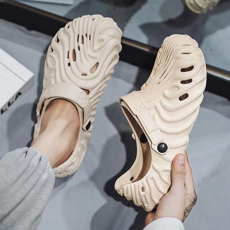 【MH】Yeezy รองเท้าแตะ EVA พื้นนิ่ม กันลื่น กันกลิ่น เหมาะกับเดินชายหาดกลางแจ้ง สําหรับผู้ชาย