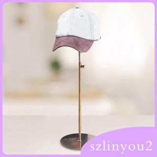 [szlinyou2] ขาตั้งแสดงหมวก เครื่องประดับ ปรับความสูงได้ ทนทาน สําหรับบ้าน ตลาด จัดแต่งทรงผม โต๊ะ