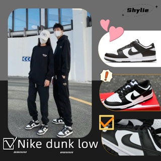 Nike Dunk Low Retro White Black Panda Sneakers