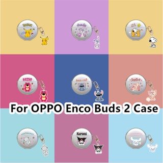 สต็อกพร้อม! เคสหูฟัง แบบนิ่ม ลาย Kaaitoon Beautiful Girl Violent Bear สําหรับ OPPO Enco Buds 2