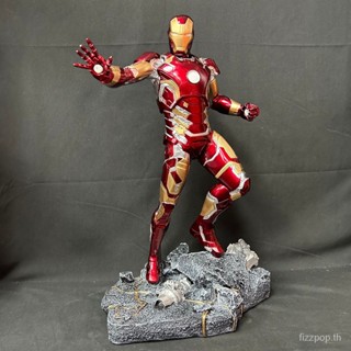 [Spot quick delivery] Avengers 4 GK iron man hand-held MK43 model decoration statue hand-held Wholesale