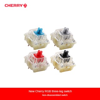 ของแท้ Cherry MX สวิตช์คีย์บอร์ด 3pins RGB สีแดง สีน้ําตาล สีเงิน สีดํา