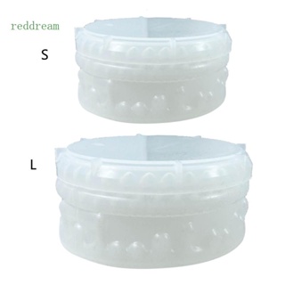 REDD Matte Silicone Cake Storage Box Mold Double Layer Shortcake Tabletop Storage Container Resin Casting Molds for DIY