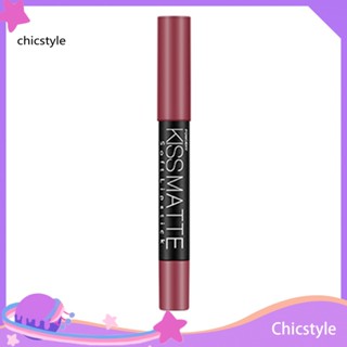 Chicstyle ลิปสติก เนื้อแมตต์ กันน้ํา ติดทนนาน