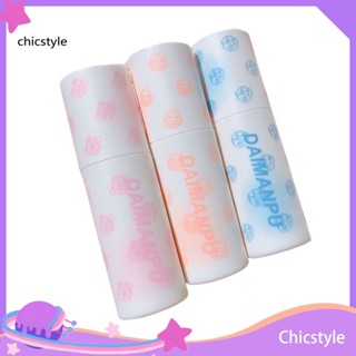 Chicstyle ลิปสติก เคลือบริมฝีปาก แบบพกพา 3 ชิ้น