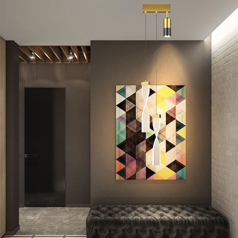 โคมไฟระย้า แบบแขวน สไตล์นอร์ดิก โคมไฟหัวเตียง โมเดิร์น สําหรับตกแต่งบ้าน ห้องนอน ห้องนั่งเล่น - รูปที่ 7