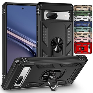 เคสกันกระแทก พร้อมแหวนขาตั้ง สําหรับ Google Pixel 7A