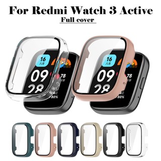 สําหรับ Xiaomi Redmi Watch 3 Active TPU เคส ครอบคลุมเต็มรูปแบบ เมมเบรน เคสป้องกันในตัว